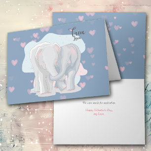 Festiva Tarjeta romántica de la tarjeta del día de San