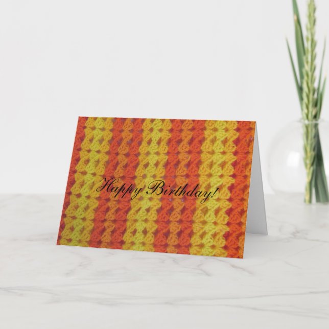 Festiva Tarjeta - Saludo - Deseos más cálidos (Anverso)