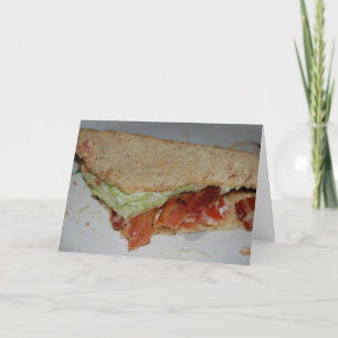 Festiva Tarjeta Sandwich BLT