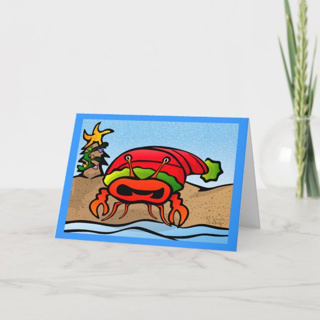 Festiva Tarjeta Sandy Clawy (Anverso)