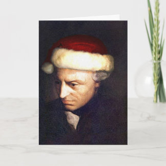 Festiva Tarjeta Santa Kant con presupuesto