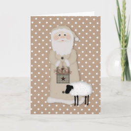 Festiva Tarjeta Santa Primitiva