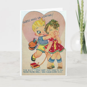 Festiva Tarjeta secreta del día de San Valentín del