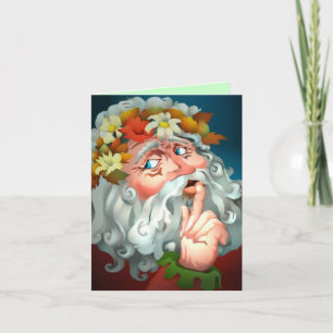 Festiva Tarjeta SECRETA del PARTE MOVIBLE del REGALO de la