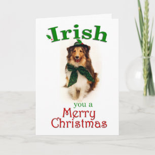 Festiva Tarjeta Sheltie irlandesa
