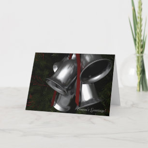 Festiva Tarjeta "Silver Bells"