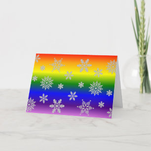 Festiva Tarjeta simple, elegante y elegante para Navidades