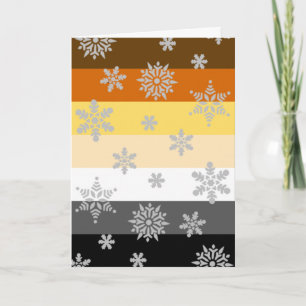 Festiva Tarjeta simple y elegante para Navidades del orgul