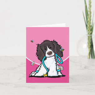 Festiva Tarjeta Springer Spaniel