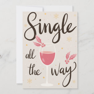 Festiva Tarjeta única para Navidades Chicas