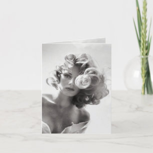 Festiva Tarjeta vertical vintage