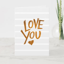 Festiva ¡Te Amas! Tarjeta de San Valentín