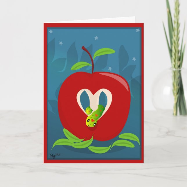 Festiva Te amo a la tarjeta del día de San Valentín (Anverso)