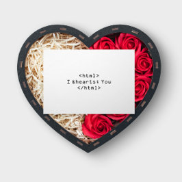 Festiva Te amo con tarjeta HTML