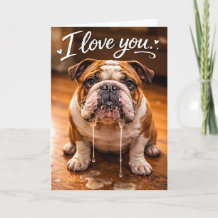 Festiva Te amo, Julie. Tarjeta del día de San Valentín de