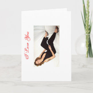 Festiva Te amo/la tarjeta de la tarjeta del día de San