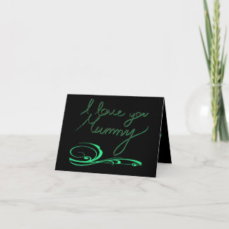 Festiva Te amo mi tarjeta de San Valentín
