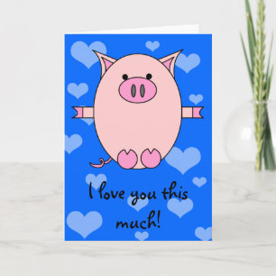 Festiva ¡Te Amo Tanto! Tarjeta de alimentación de cerco