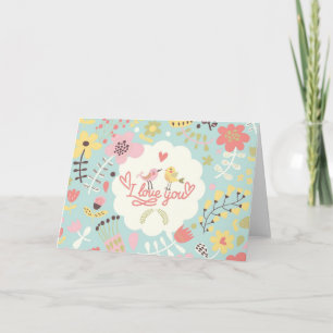 Festiva Te Amo - Tarjeta del Día de San Valentín