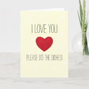 Festiva Te amo tarjeta del día de San Valentín.