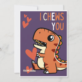 Festiva ¡Te Elijo! Tarjeta de San Valentín para Clase