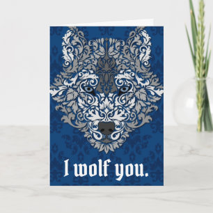 Festiva Te Lobo - Tarjeta El día de San Valentín