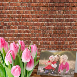 Festiva Te queremos tarjeta del día de la abuela