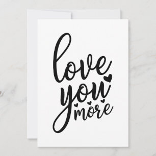 Festiva Te quiero más, tarjeta El día de San Valentín