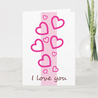 Festiva Te quiero tarjeta