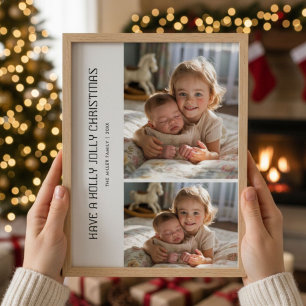 Festiva Tener Navidades de Holly Jolly - tarjeta para adul