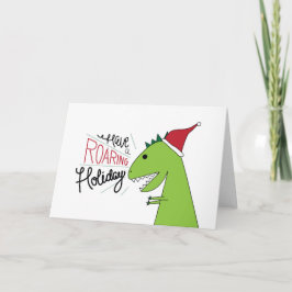 Festiva Tener una tarjeta de Santa Rex para vacaciones rui