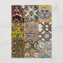 Textos de la postal de viaje de la Ciudad de Méxic