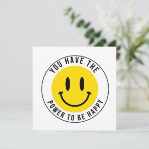 FESTIVA TIENES EL PODER DE SER TARJETA FELIZ