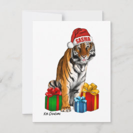 Festiva Tigre - tarjeta de vacaciones