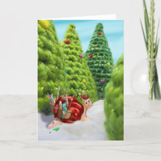 Festiva Tintineo del tintineo poca tarjeta del caracol del
