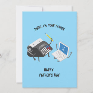 Festiva Tío, Soy Tu Padre Tarjeta Divertida del Día del Pa