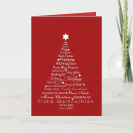 Festiva Todo en todo el mundo tarjeta de felicitación de