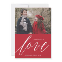 Todo lo que necesitas es la tarjeta de fotos navid