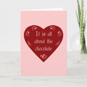 Festiva Todo se trata de la tarjeta de San Valentín de cho