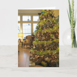 Festiva "¡Todos listos para Navidades!" - Tarjeta de felic