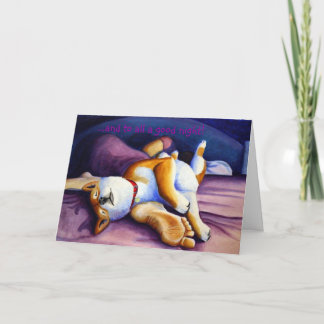 Festiva ¡Tome Turbeaux también! Tarjeta de Pawliday