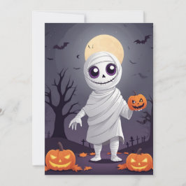 Festiva Travesuras de Momia – Tarjeta de Regalo de Hallowe