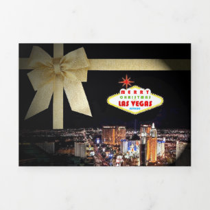 Festiva Tríptica Las Vegas Hotel & Casino Trifold - Tarjeta de Navi