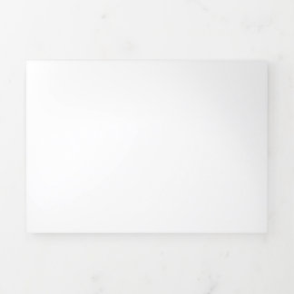 Festiva Tríptica Tarjeta de vacaciones triple plegable de 5" x 7"