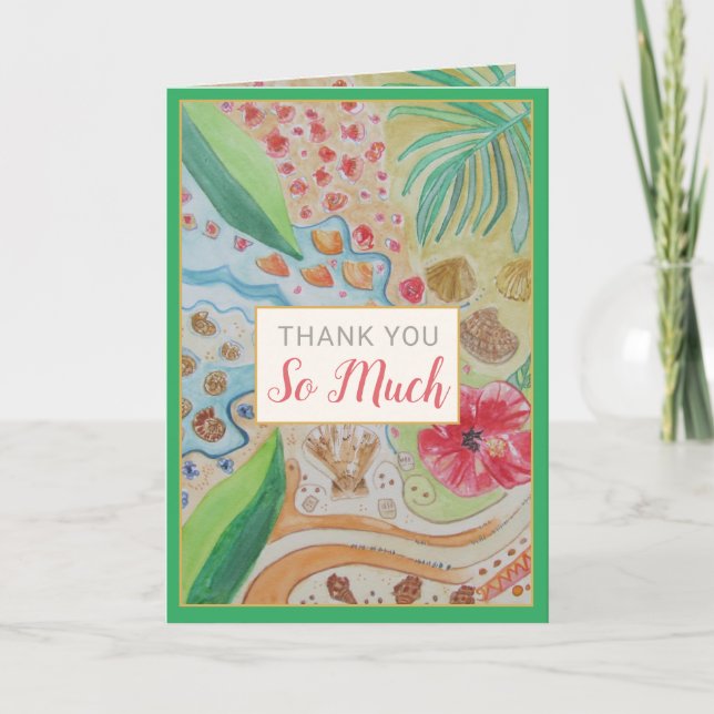 Festiva Tu haces al mundo mejor tarjeta de agradecimiento (Anverso)