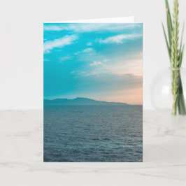 Festiva Tu imagen aquí Tarjeta de vacaciones personalizada