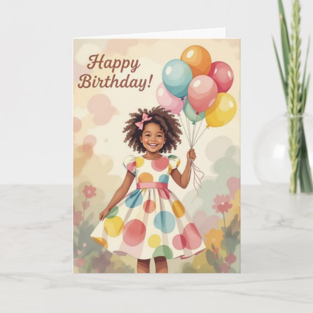 Festiva Tu tarjeta de cumpleaños especial (Anverso)