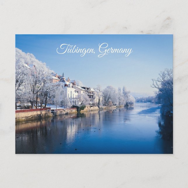 Festiva Tübingen, postal de Alemania (Anverso)