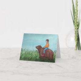 Festiva Un buen día para los beary: Tarjeta de felicitació