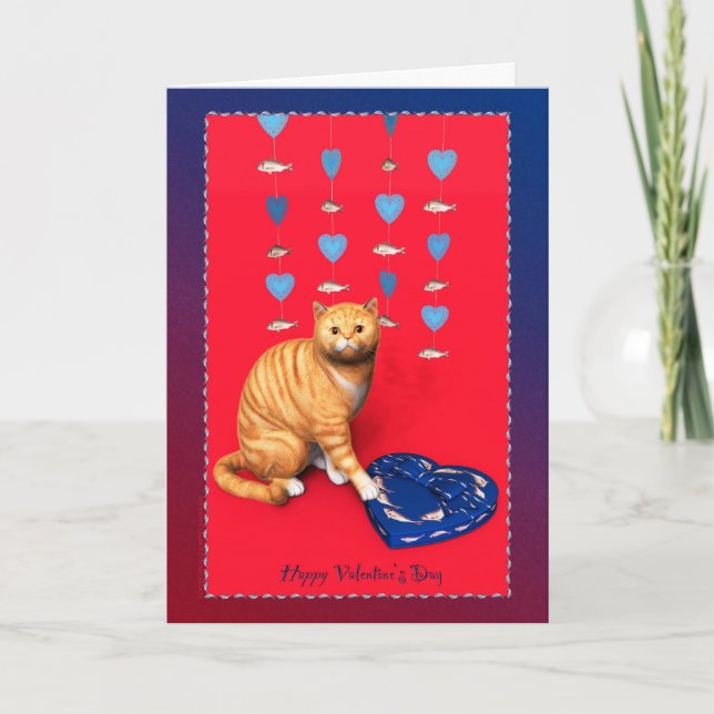 Festiva Un delicioso regalo para su tarjeta de San Valentí (Anverso)